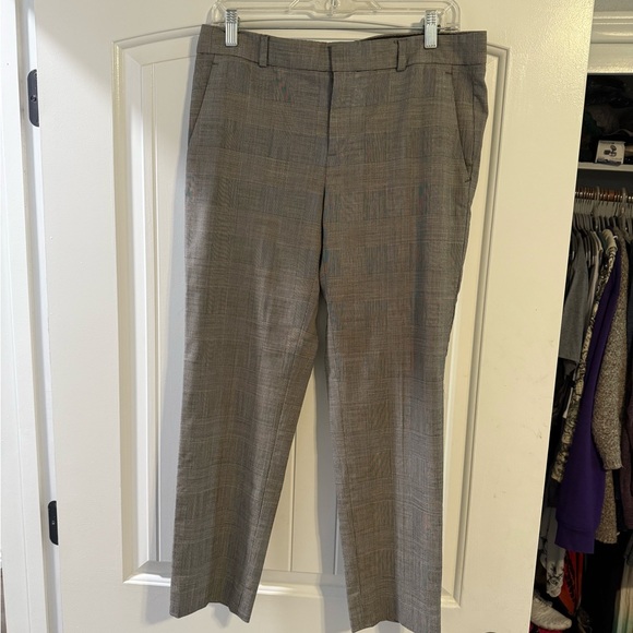 Banana Republic Women's Gray Textured Trousers - Picture 1 of 11